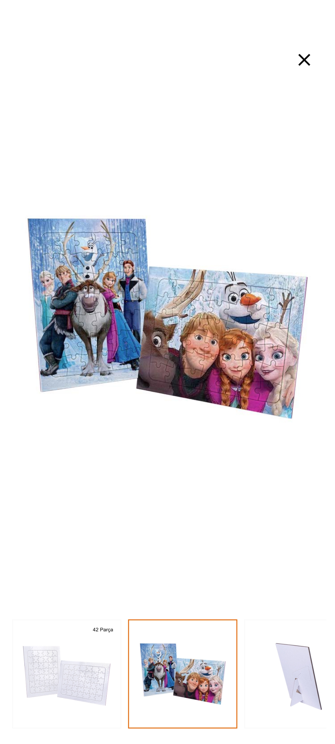 Kişiye Özel Baskılı Puzzle 42 Parça