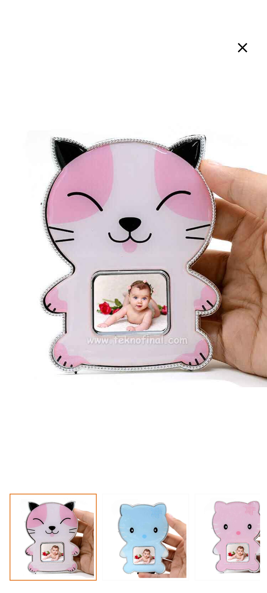 Kişiye Özel Baskılı Kedi figürlü magnet