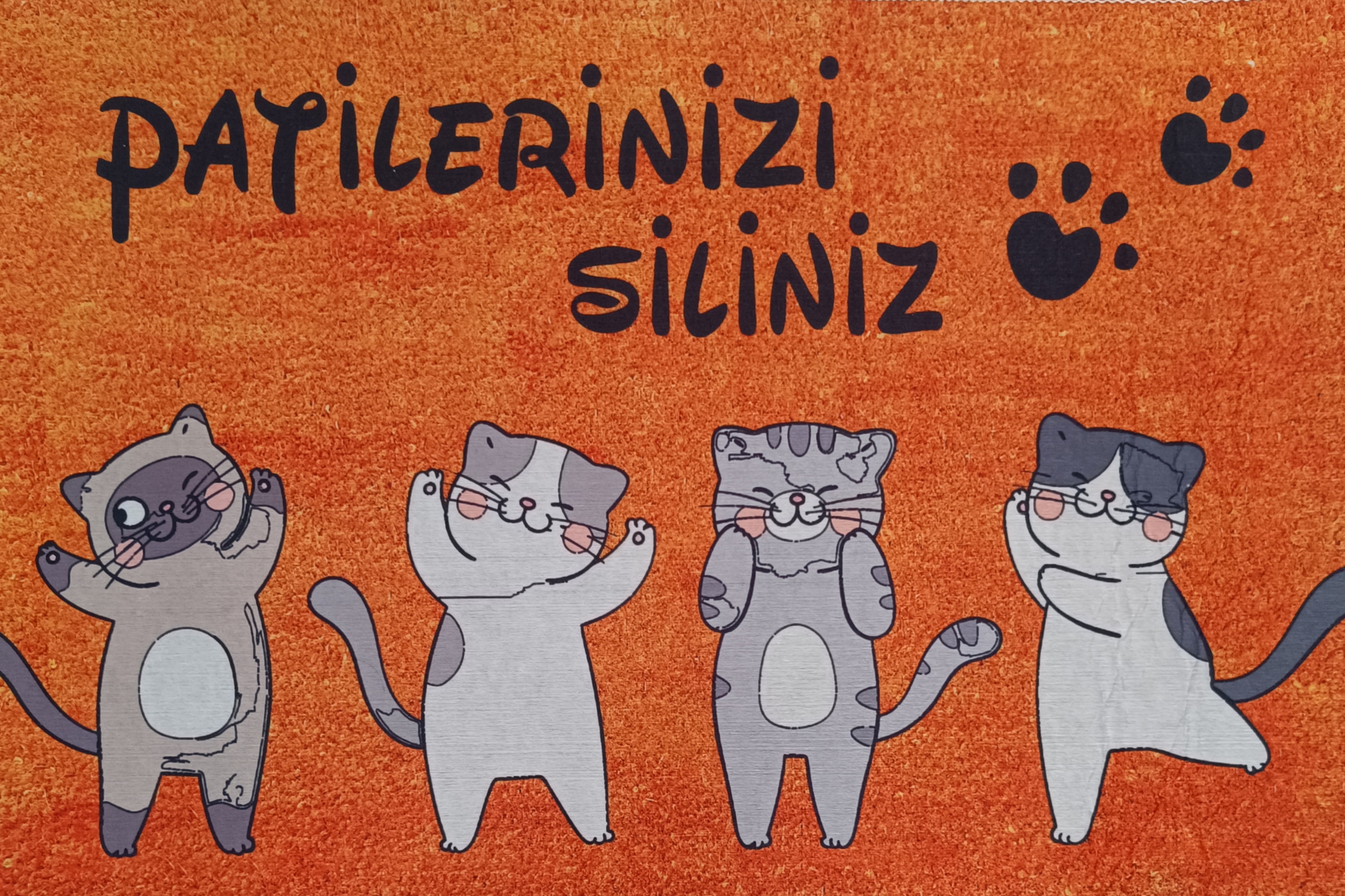 Paspas Kedi Figürlü